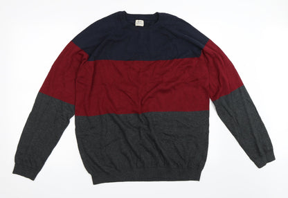 ACW85 Mens Grey   Pullover Jumper Size L