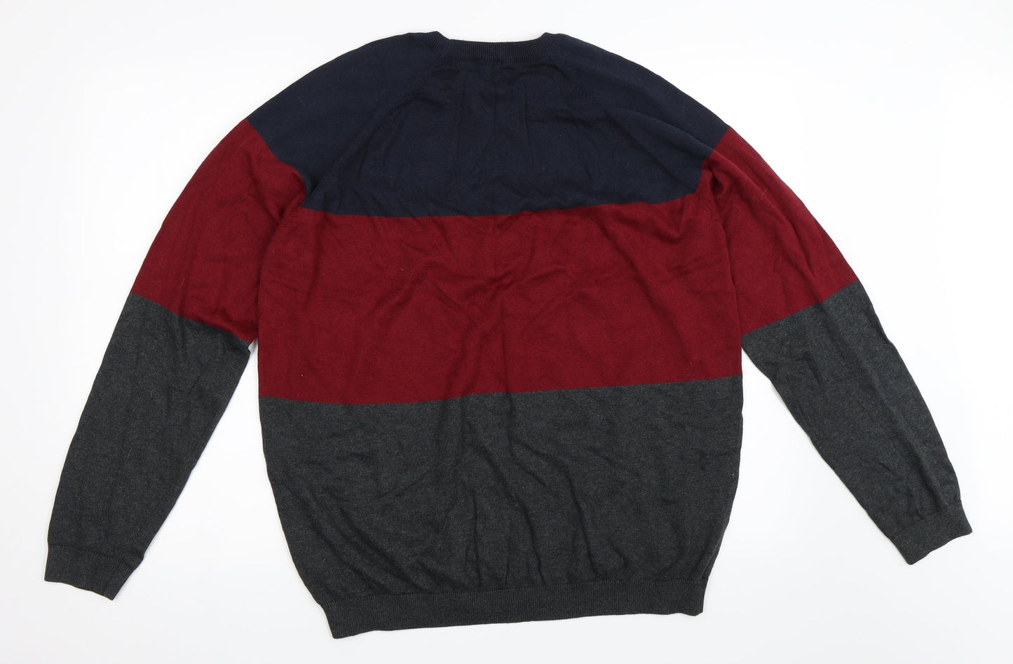 ACW85 Mens Grey   Pullover Jumper Size L