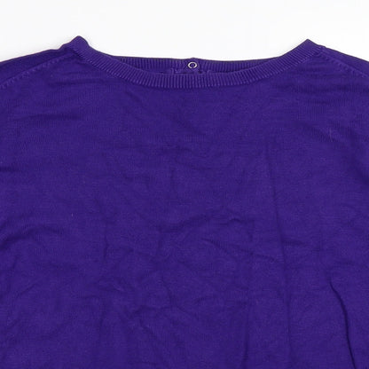 Debenhams Womens Purple   Pullover Jumper Size 12