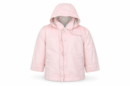 Vertbaudet Girls Pink Colourblock  Anorak Jacket Size 2 Years