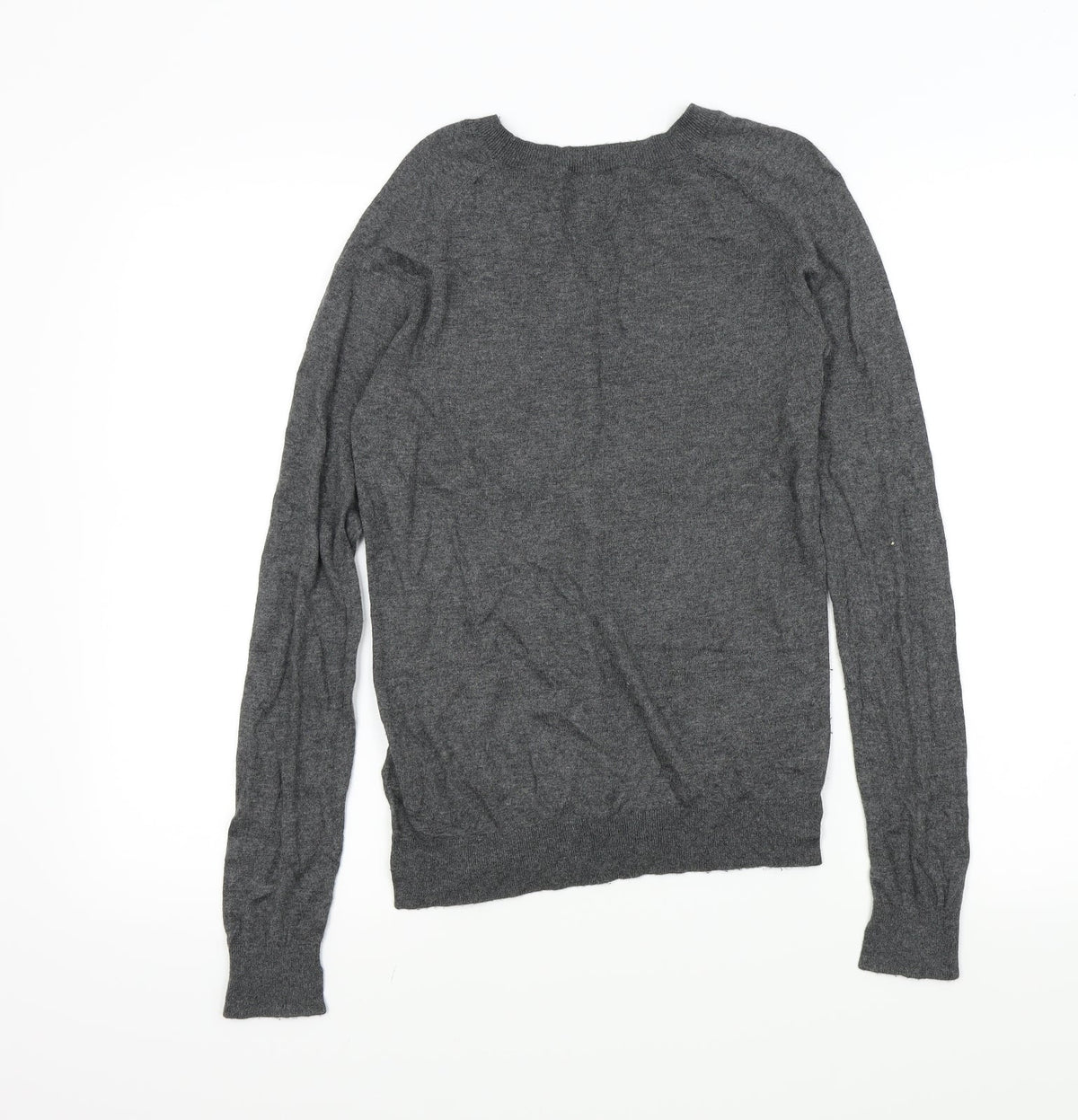 H&M Womens Grey   Pullover Jumper Size S