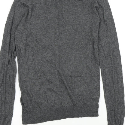 H&M Womens Grey   Pullover Jumper Size S