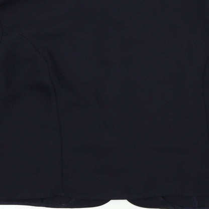 Womens UK Size 18 Berkertex Blue Basic Button-Up