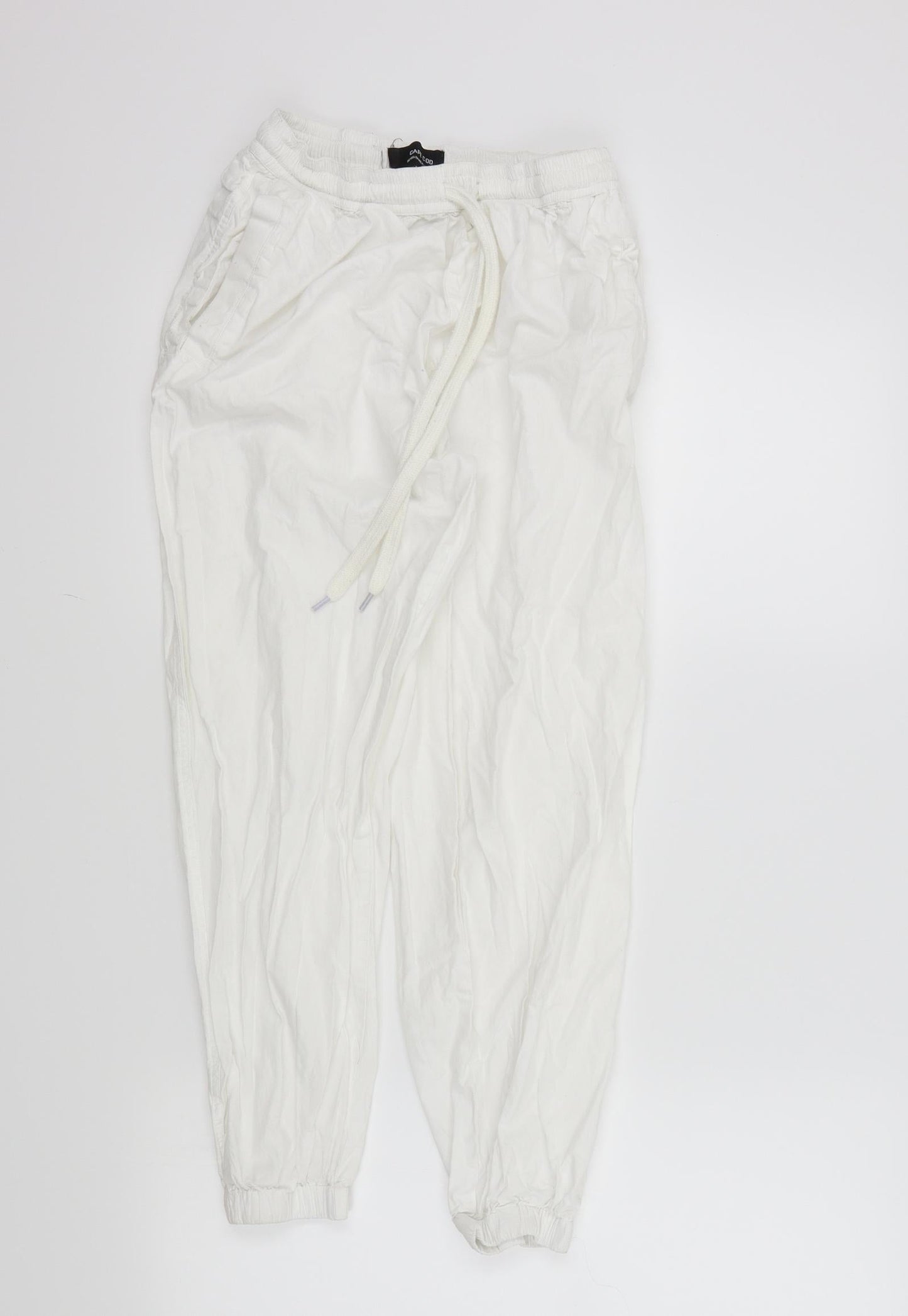 Cape Cod Womens White   Jogger Trousers Size M L23 in