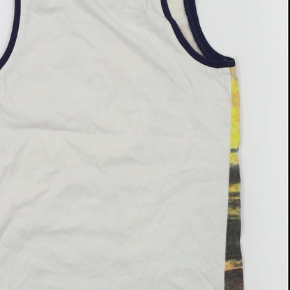 Marks & Spencer Boys Multicoloured   Basic T-Shirt Size 9 Years