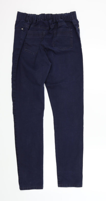 Womens UK Size M Preworn Regular Fit Skinny Blue Jeans