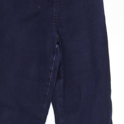 Womens UK Size M Preworn Regular Fit Skinny Blue Jeans