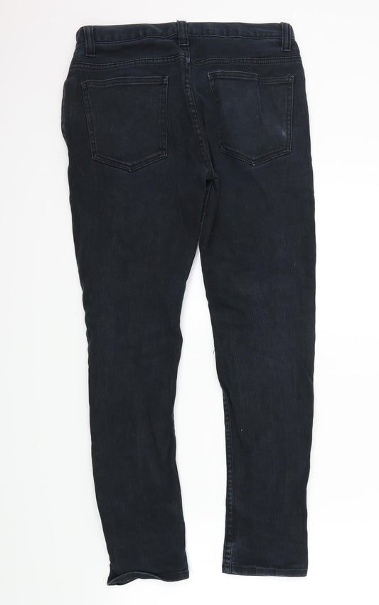 denim co Womens Black   Skinny Jeans Size 30 L30 in