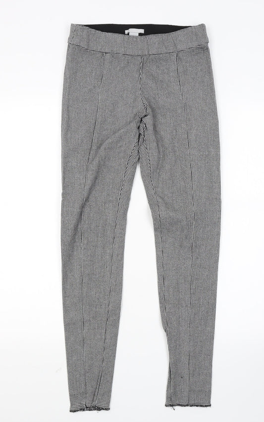 Womens UK Size 8 H&M  Jegging Grey Leggings