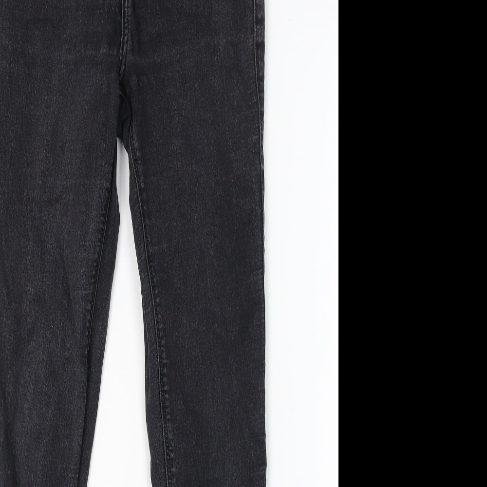 Topshop Womens Black  Denim Jegging Jeans Size 28 in L28 in