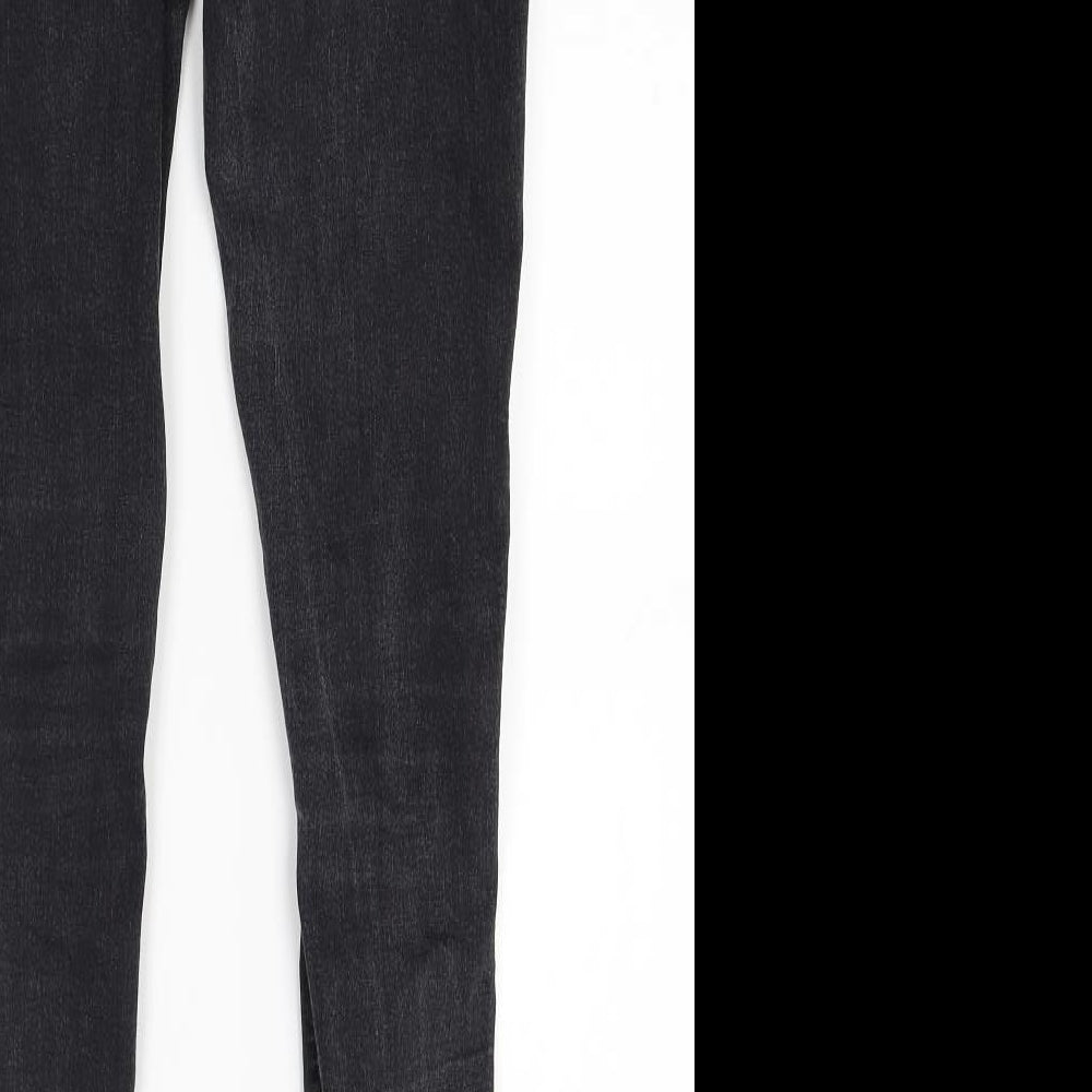 Topshop Womens Black  Denim Jegging Jeans Size 28 in L28 in