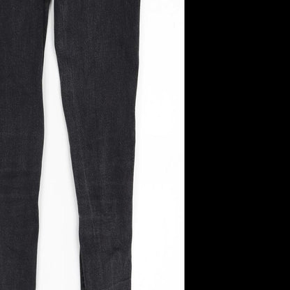 Topshop Womens Black  Denim Jegging Jeans Size 28 in L28 in