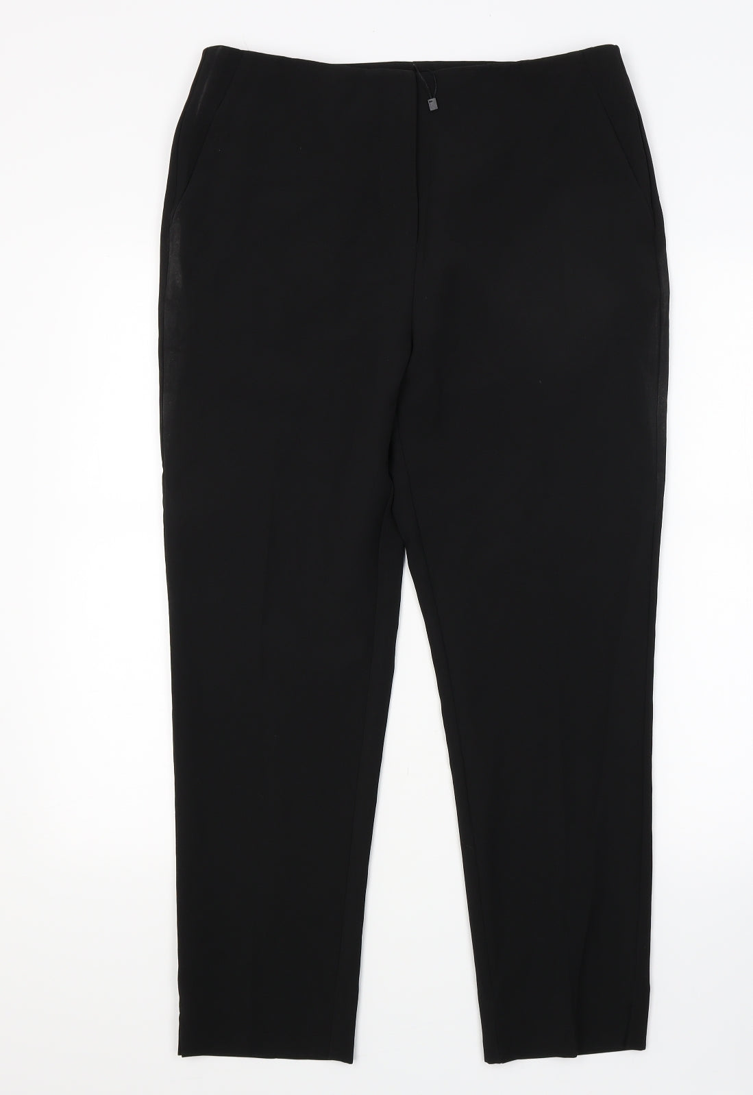 Attentif Womens Black   Trousers  Size 14 L27 in