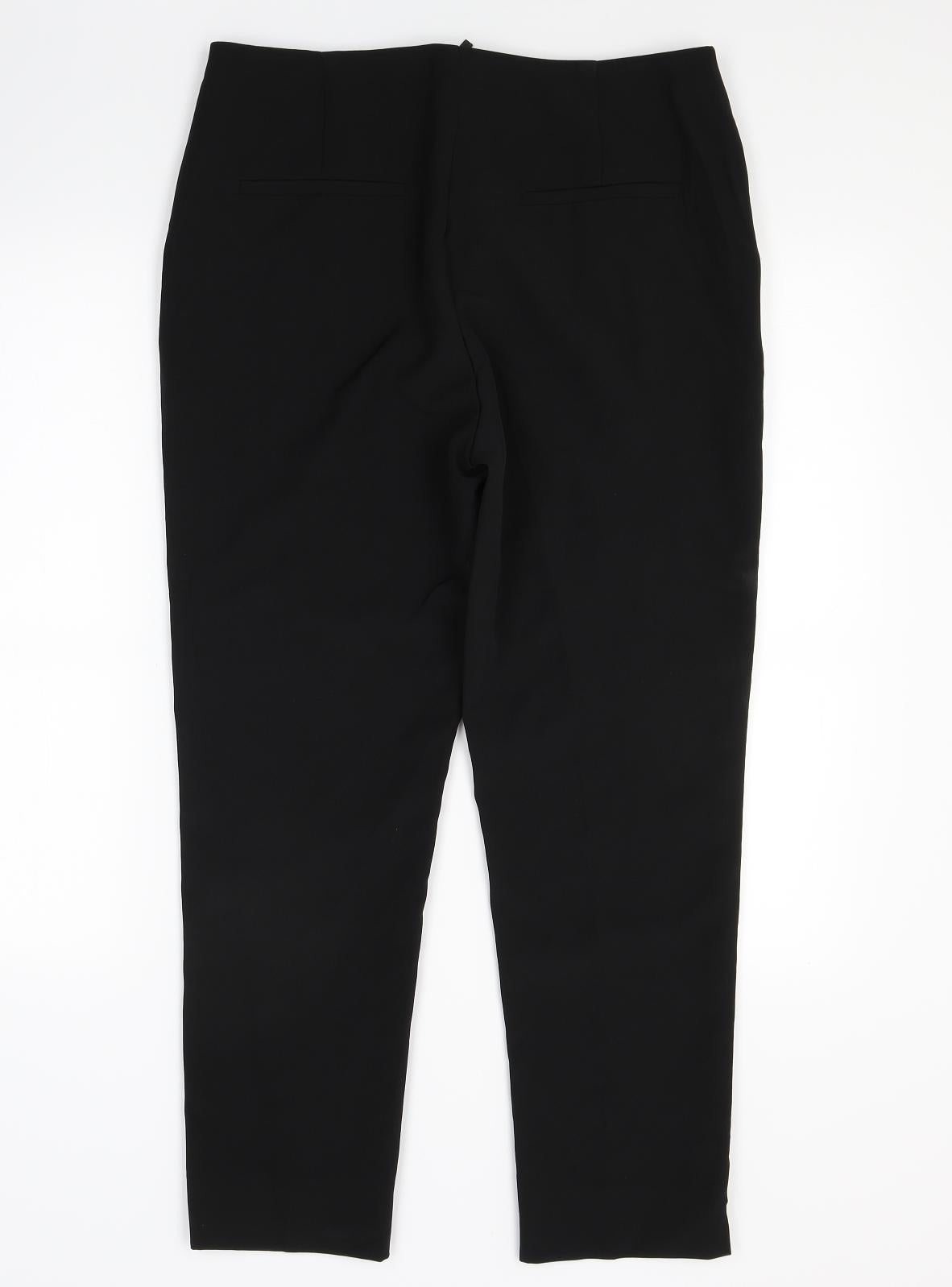 Attentif Womens Black   Trousers  Size 14 L27 in