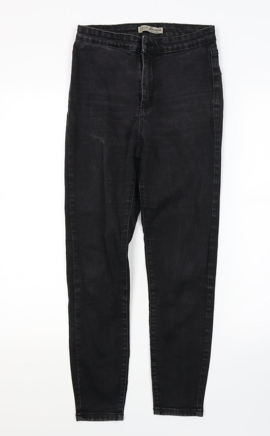 Primark Womens Black  Denim Jegging Jeans Size 10 L28 in