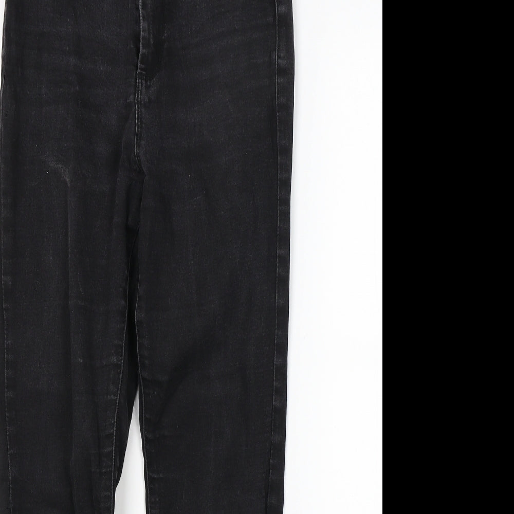 Primark Womens Black  Denim Jegging Jeans Size 10 L28 in