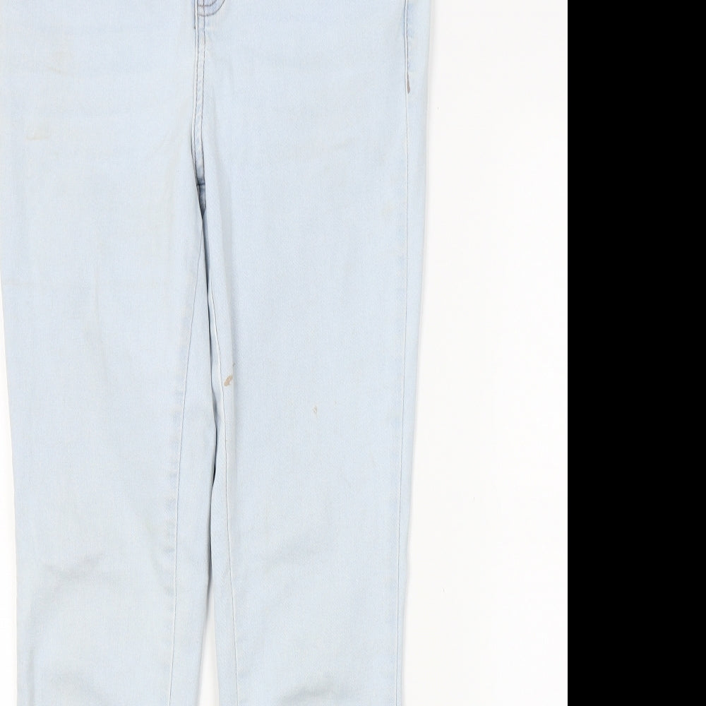 TU Womens Blue  Denim Skinny Jeans Size 12 L28 in