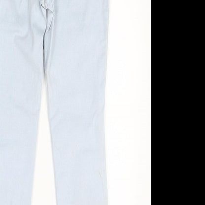 TU Womens Blue  Denim Skinny Jeans Size 12 L28 in