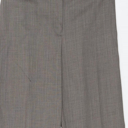 Womens UK Size 14 Marks and Spencer Regular Fit  Brown Trousers