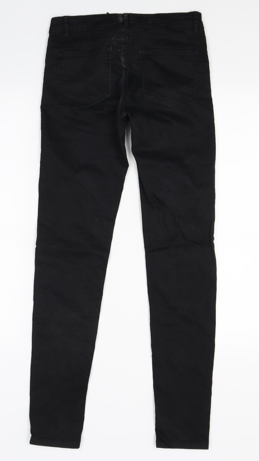 Womens UK Size 6 H&M Slim Fit Skinny Black Jeans