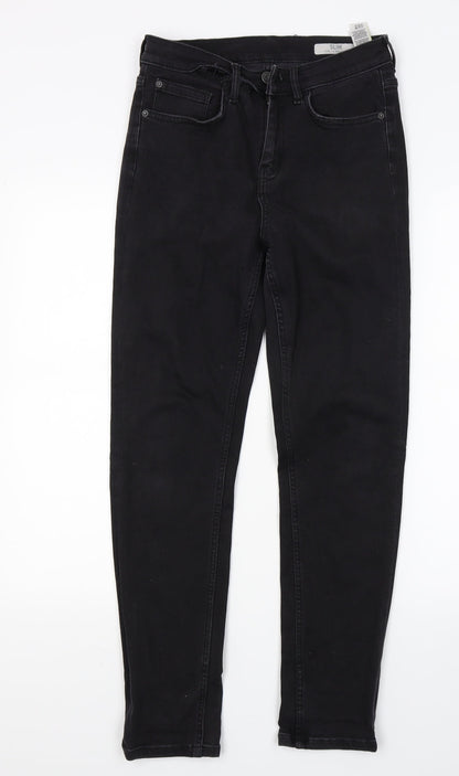 Marks and Spencer Womens Black  Denim Skinny Jeans Size 10 L27 in