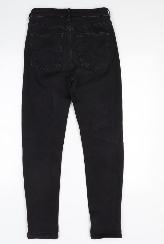 Marks and Spencer Womens Black  Denim Skinny Jeans Size 10 L27 in