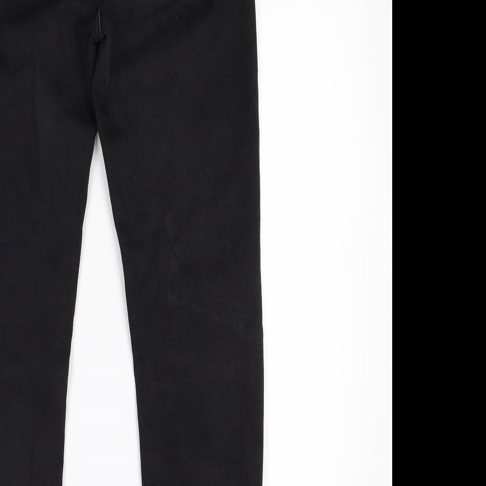 Marks and Spencer Womens Black  Denim Skinny Jeans Size 10 L27 in