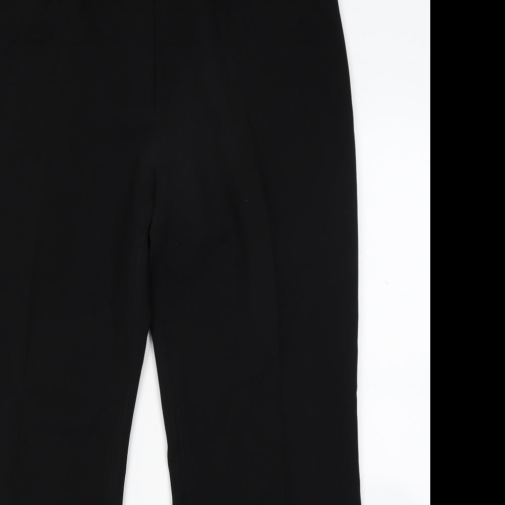 Ibo Womens Black   Trousers  Size 16 L28 in