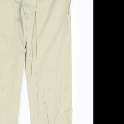 Jumper Womens Green  Denim Straight Jeans Size 14 L25 in