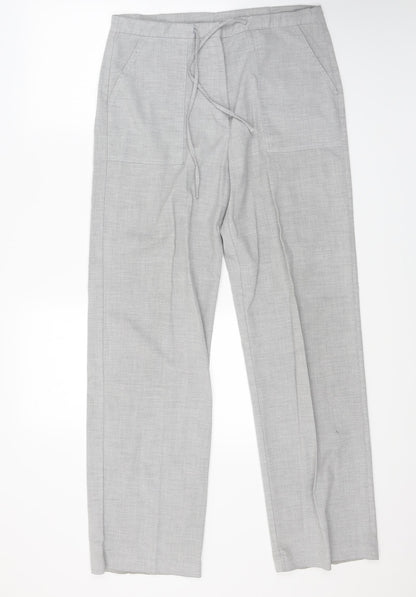 Womens UK Size 12 For Women Regular Fit  Grey Trousers