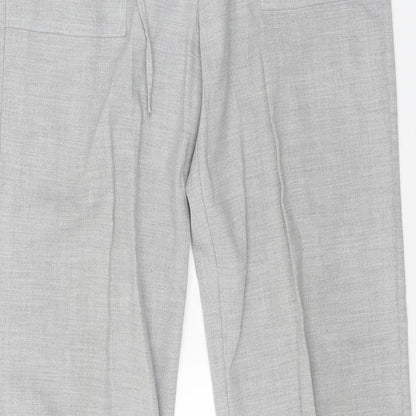 Womens UK Size 12 For Women Regular Fit  Grey Trousers