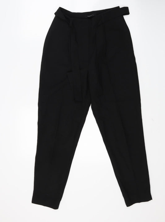 New Look Womens Black   Trousers  Size 6 L25.5 in