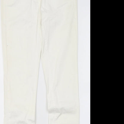NEXT Womens White  Denim Skinny Jeans Size 6 L29 in