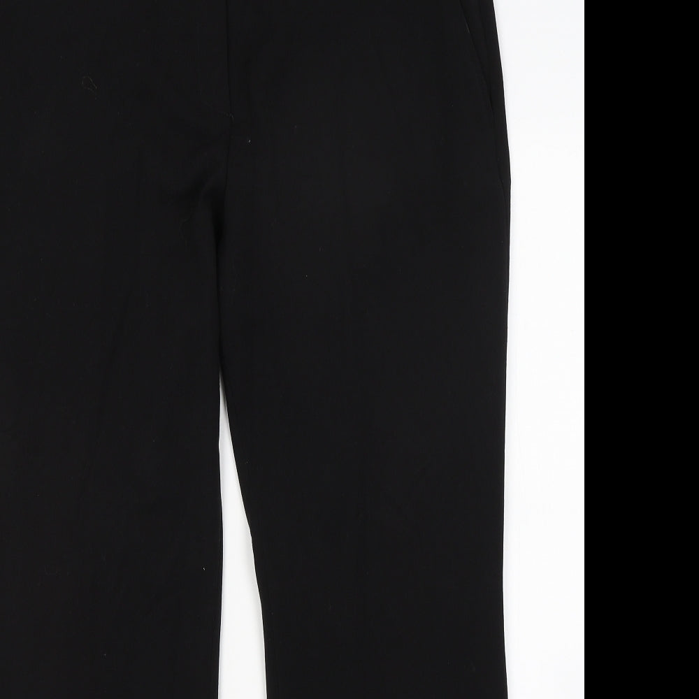 Womens UK Size 14 Marks and Spencer Regular Fit  Black Trousers