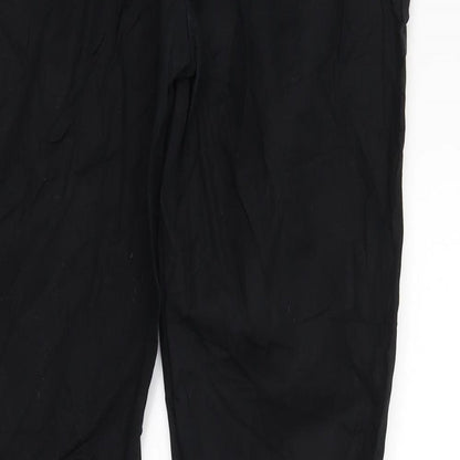 Womens UK Size 28 in Preworn Regular Fit  Black Trousers