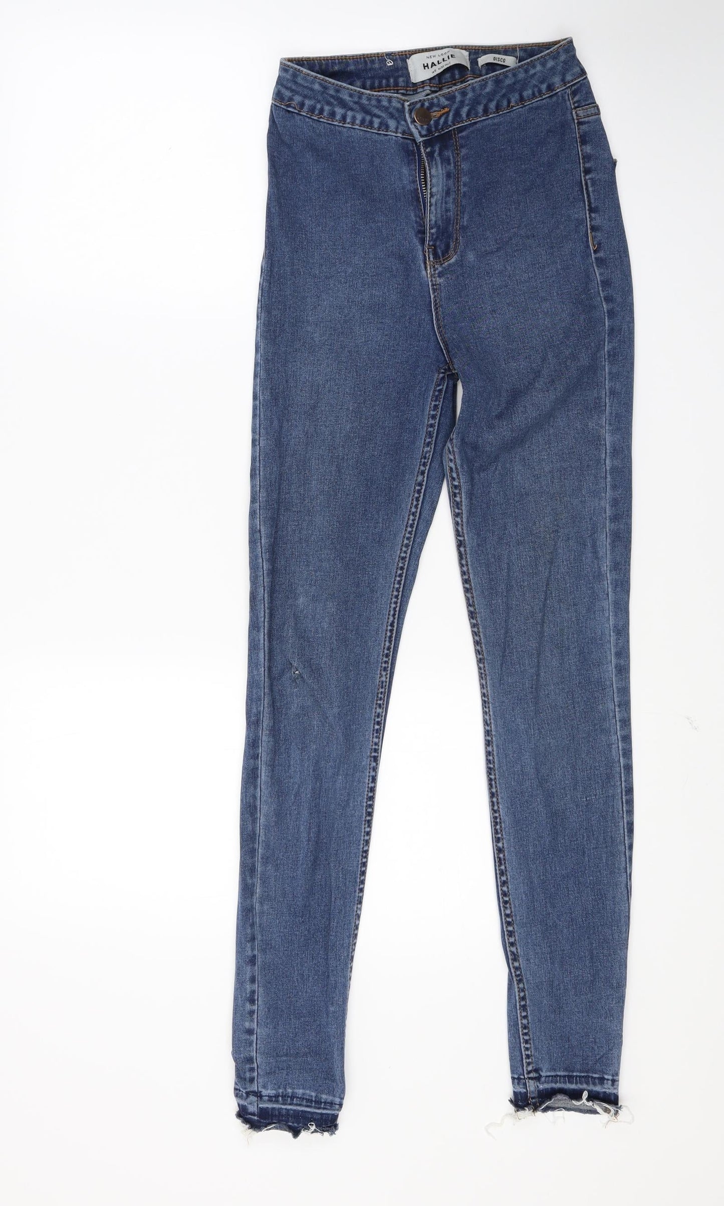 New Look Womens Blue  Denim Skinny Jeans Size 6 L26 in
