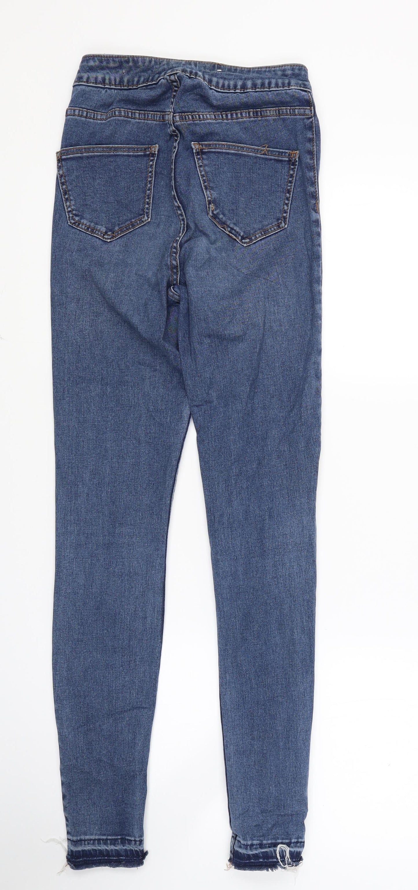 New Look Womens Blue  Denim Skinny Jeans Size 6 L26 in