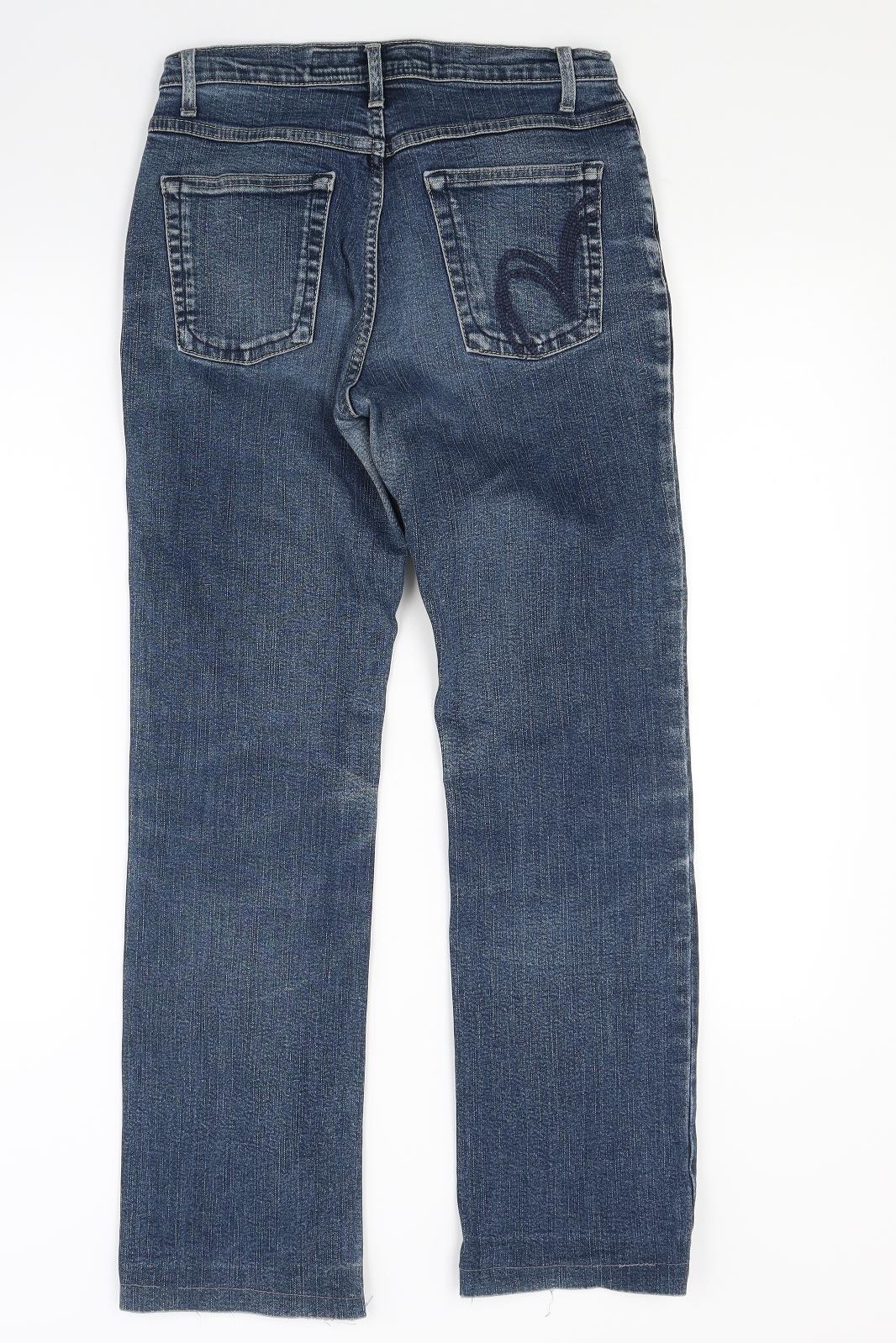 Peruna Womens Blue  Denim Skinny Jeans Size 8 L26 in