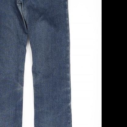 Peruna Womens Blue  Denim Skinny Jeans Size 8 L26 in