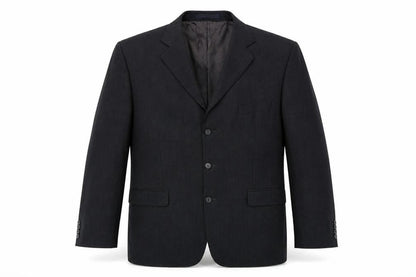 Mens UK Size L British Tailor Regular Grey Suit Jacket