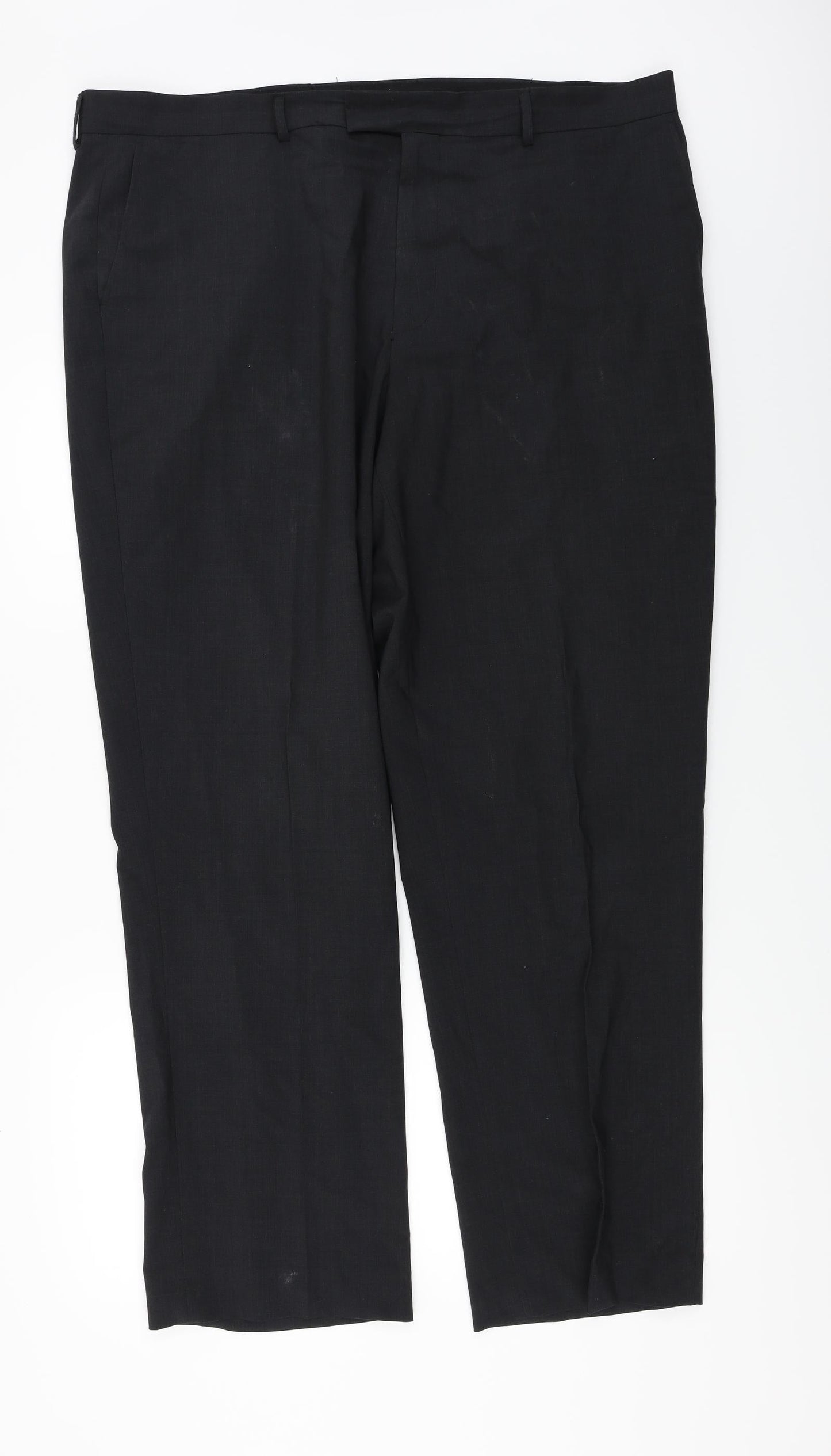 Preworn Mens Black   Trousers  Size 42 in L28 in