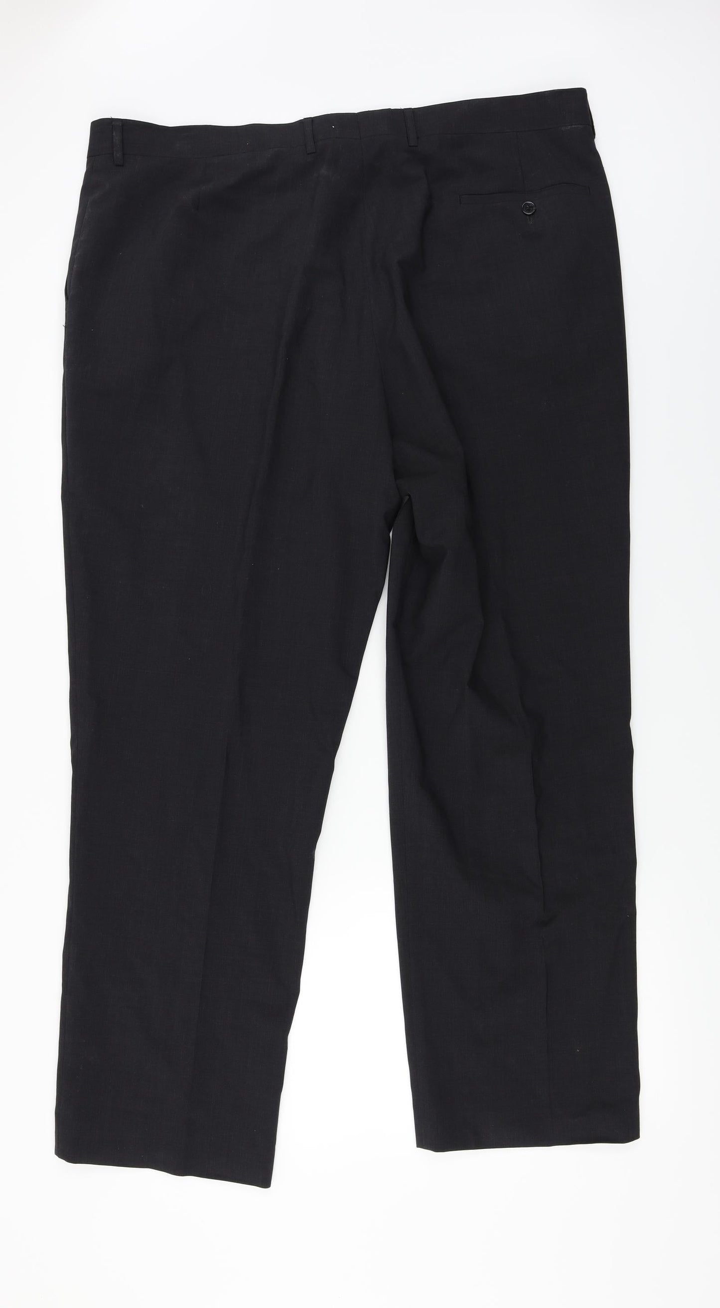 Preworn Mens Black   Trousers  Size 42 in L28 in
