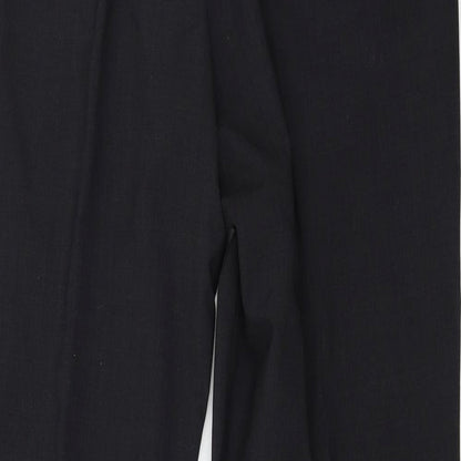 Preworn Mens Black   Trousers  Size 42 in L28 in