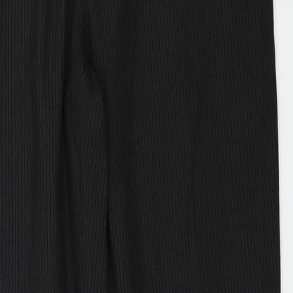 Womens UK Size 32 in Preworn Regular Fit  Black Trousers