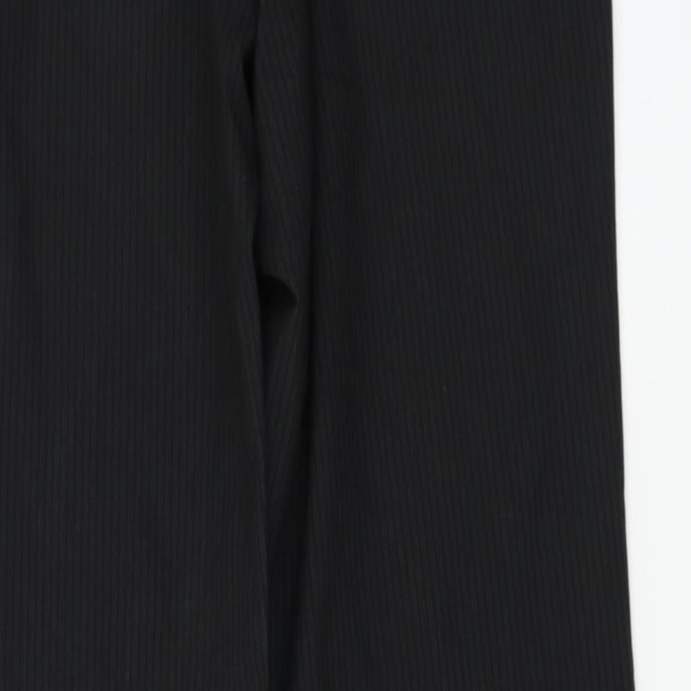Womens UK Size 32 in Preworn Regular Fit  Black Trousers