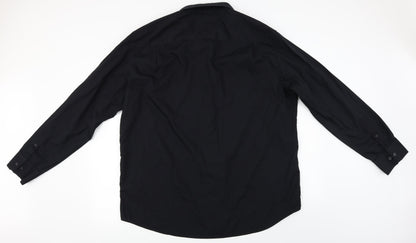 F&F  Womens Black   Basic Button-Up Size 18