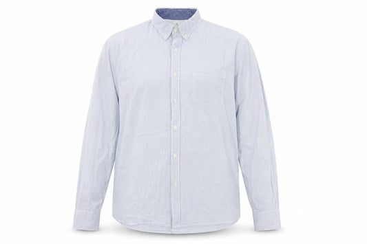 Womens UK Size XL Easy Blue Basic Button-Up