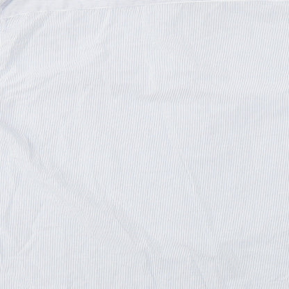 Womens UK Size XL Easy Blue Basic Button-Up