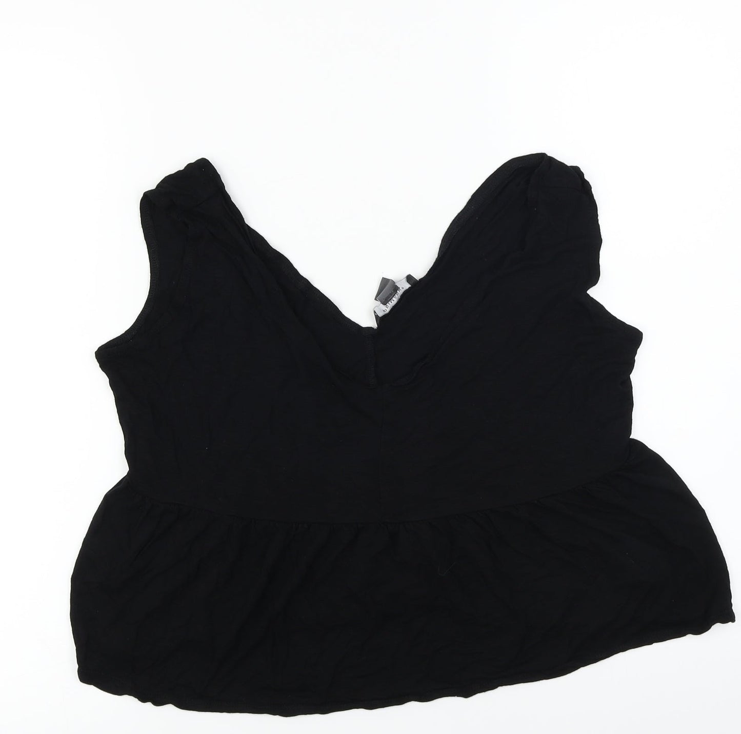 Primark  Womens Black   Basic T-Shirt Size S