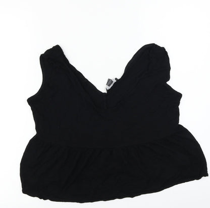 Primark  Womens Black   Basic T-Shirt Size S
